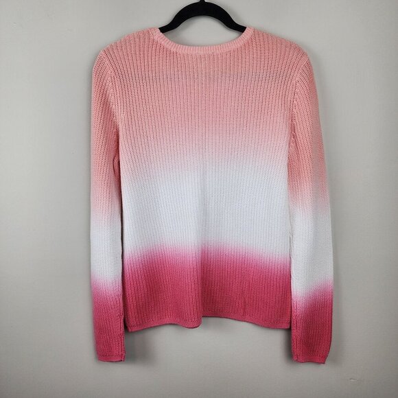 Talbots Petite cotton ombre sweater sz MP women - Picture 5 of 9